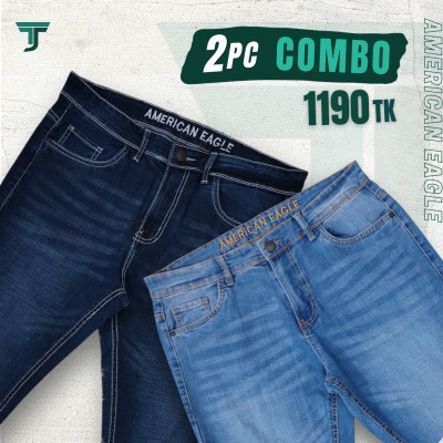 American Eagle – 2 Piece Combo – Light Blue & Blackish Blue
